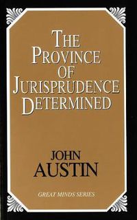 Cover image for The Province of Jurisprudence Determined