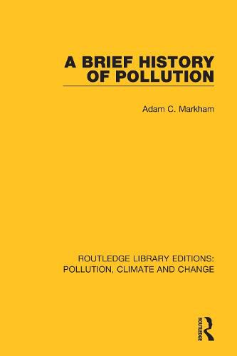 Cover image for A Brief History of Pollution