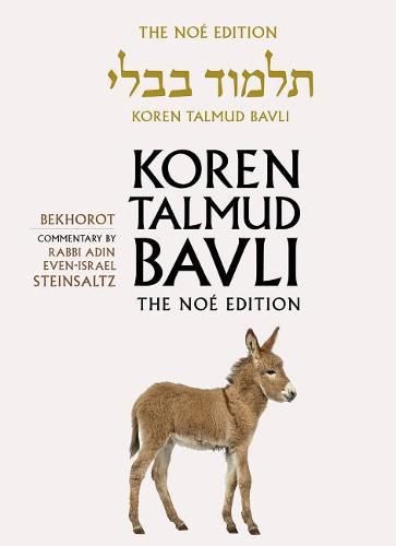 Cover image for Koren Talmud Bavli: Bekorot, English