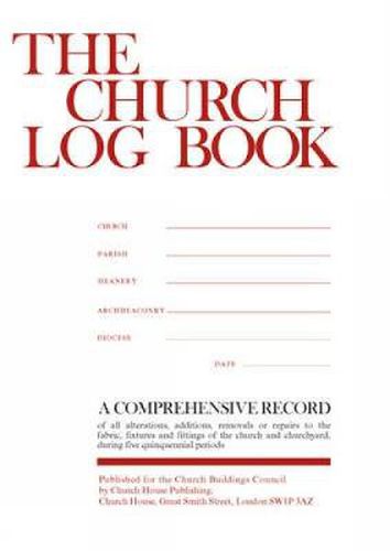 Cover image for The Church Log Book (pages only)