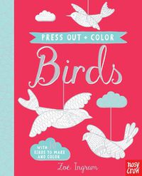 Cover image for Press Out and Color: Birds