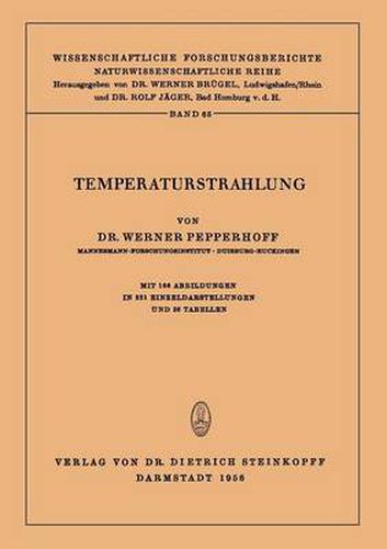 Cover image for Temperaturstrahlung