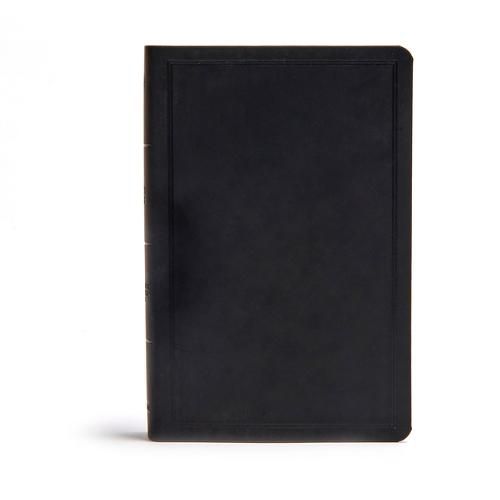 CSB Deluxe Gift Bible, Black LeatherTouch