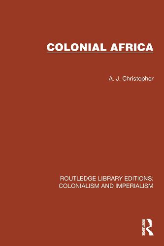 Cover image for Colonial Africa