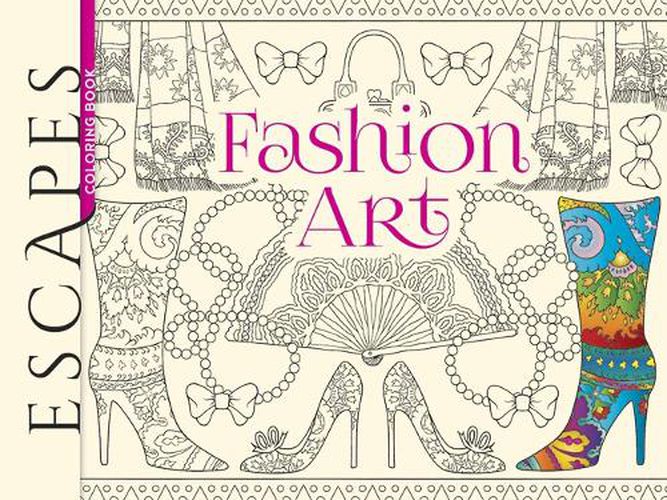 Cover image for ESCAPES Fashion Art Coloring Book