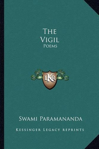 Cover image for The Vigil: Poems