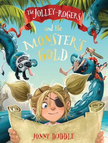 Cover image for The Jolley-Rogers and the Monster's Gold