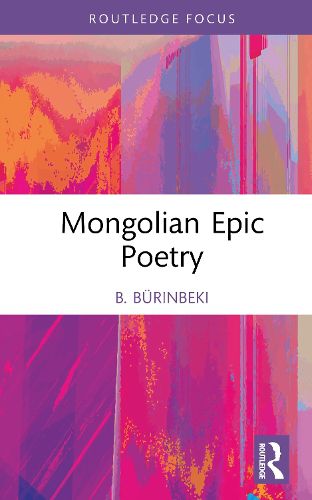 Cover image for Mongolian Epic Poetry