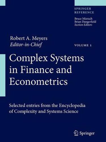 Cover image for Complex Systems in Finance and Econometrics