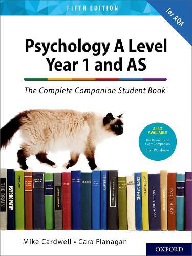 Cover image for The Complete Companions: AQA Psychology A Level: Year 1 and AS Student Book