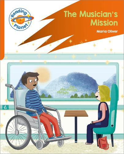 Cover image for Reading Planet: Rocket Phonics - Target Practice - The Musician's Mission - Orange