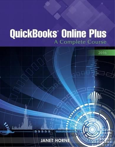 Cover image for QuickBooks Online Plus: A Complete Course 2016