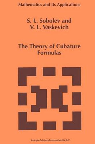 Cover image for The Theory of Cubature Formulas