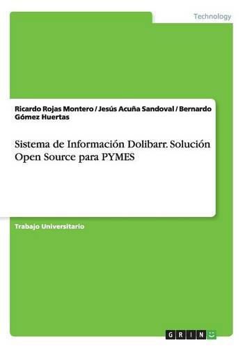 Cover image for Sistema de Informacion Dolibarr. Solucion Open Source para PYMES