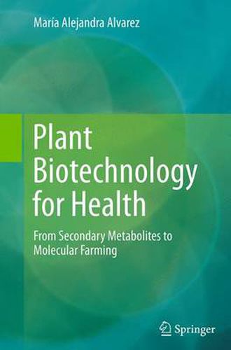 Cover image for Plant Biotechnology for Health: From Secondary Metabolites to Molecular Farming