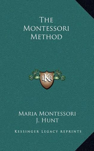 Cover image for The Montessori Method