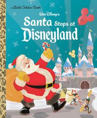 Cover image for Santa Stops at Disneyland (Disney Classic)