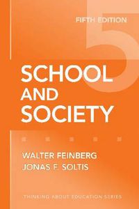 Cover image for School and Society