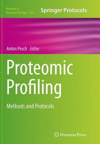 Cover image for Proteomic Profiling: Methods and Protocols