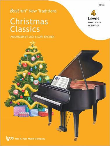 Cover image for Bastien New Traditions: Christmas Classics - Level 4