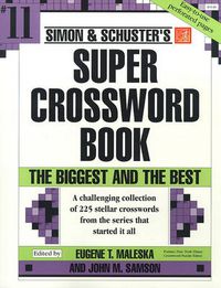 Cover image for Simon and Schuster Super Crossword Book