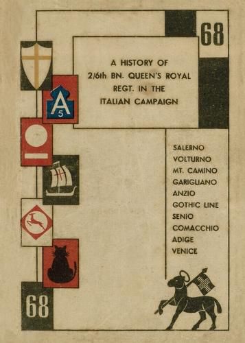 Cover image for History of 2/6th Bn. Queen's Royal Regt. in the Italian Campaign