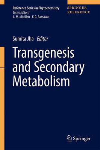 Cover image for Transgenesis and Secondary Metabolism