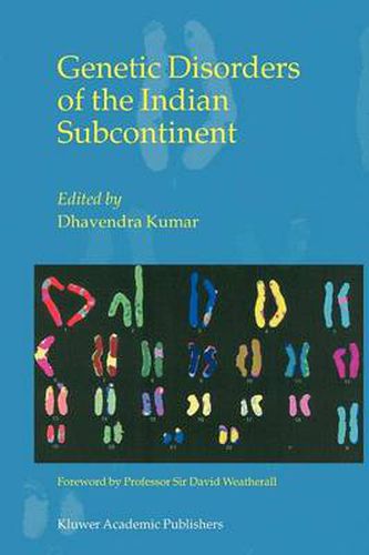 Cover image for Genetic Disorders of the Indian Subcontinent