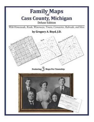 Cover image for Family Maps of Cass County, Michigan