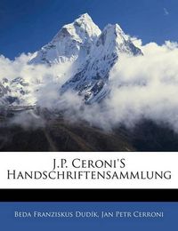 Cover image for J.P. Ceroni's Handschriftensammlung