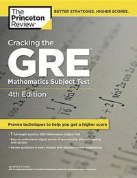 Cover image for Cracking the GRE Mathematics Subject Test