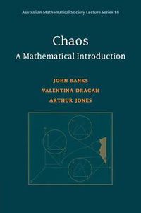 Cover image for Chaos: A Mathematical Introduction