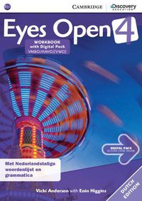 Cover image for Eyes Open Level 4 Workbook with Online Practice (Dutch Edition)