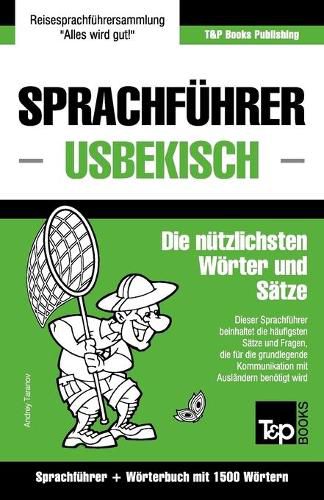 Cover image for Sprachfuhrer Deutsch-Usbekisch und Kompaktwoerterbuch mit 1500 Woertern