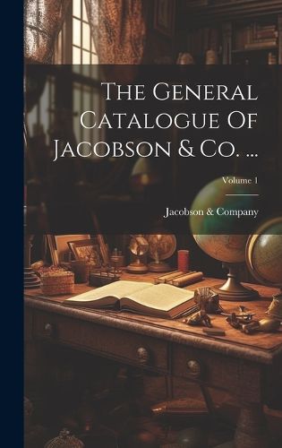 Cover image for The General Catalogue Of Jacobson & Co. ...; Volume 1