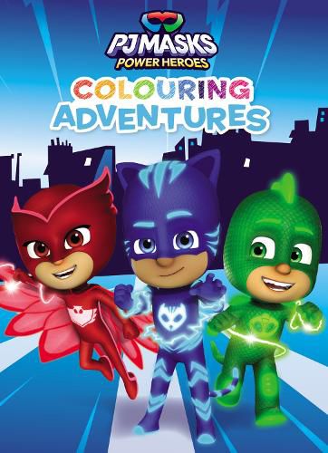 Cover image for PJ Masks: Colouring Adventures (Hasbro)