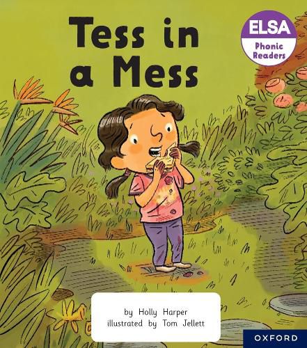 Cover image for ELSA Phonic Readers Tess in a Mess