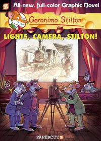 Cover image for Geronimo Stilton 16: Lights! Camera! Stilton!