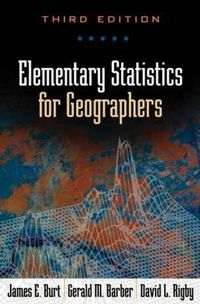 Cover image for Elementary Statistics for Geographers