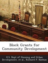 Cover image for Block Grants for Community Development