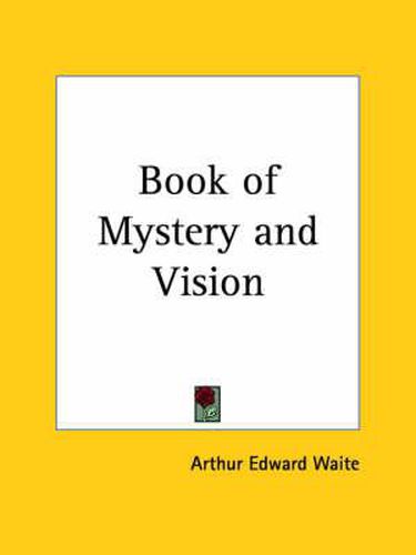 Cover image for Book of Mystery