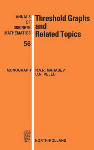 Cover image for Threshold Graphs and Related Topics