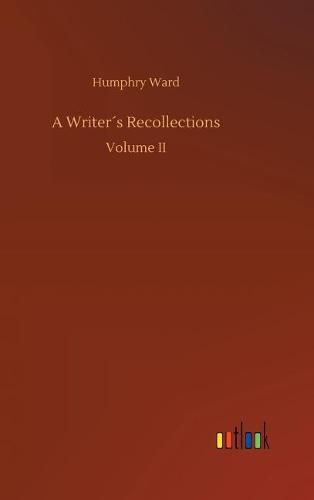 Cover image for A Writers Recollections