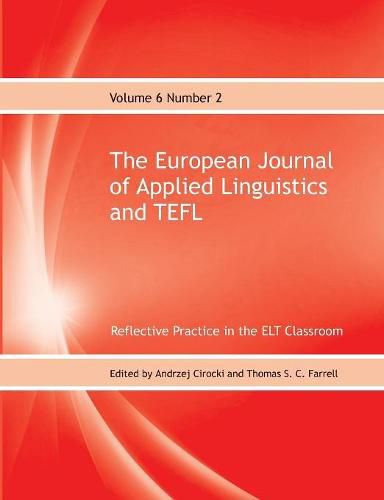 Cover image for The European Journal of  Applied Linguistics and TEFL