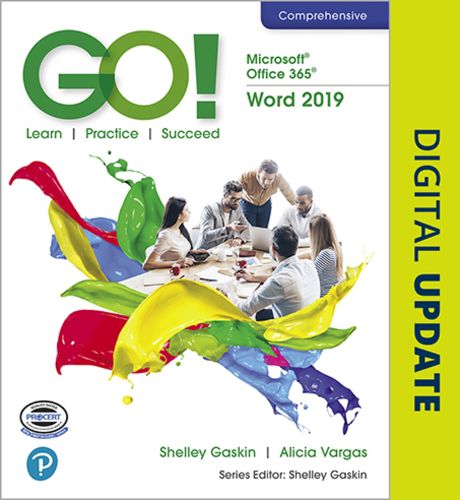 Cover image for GO! with Microsoft Office 365, Word 2019 Comprehensive