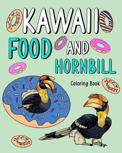 Cover image for Drinking Hornbill Coloring Book