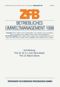 Cover image for Betriebliches Umweltmanagement 1998