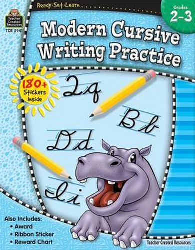 Cover image for Ready-Set-Learn: Modern Cursive Writing Practice Grd 2-3