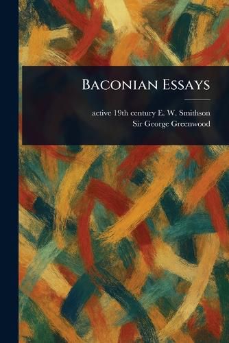 Cover image for Baconian Essays