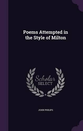 Cover image for Poems Attempted in the Style of Milton